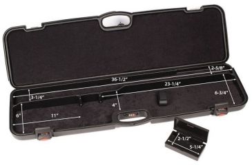 Image of Negrini Unicase Universal Shotgun Hard Case,37.7x11.2x3.3in,Black 1603I/5127