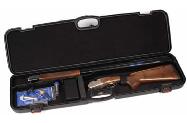 Image of Negrini Unicase Universal Shotgun Hard Case, 37.7x 11.2x 3.3in, Blaze Orange, 819129015327