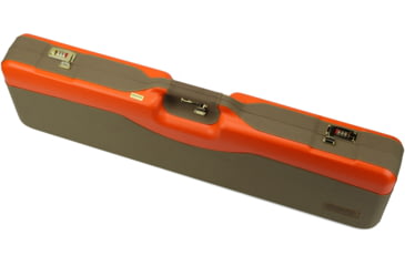 Image of Negrini Wings 2 Semi-Auto Shotgun Travel Case, 37.75x10.6x4.9in, Blaze Orange/Khaki, 819129015280