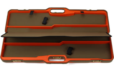 Image of Negrini Wings 2 Semi-Auto Shotgun Travel Case, 37.75x10.6x4.9in, Blaze Orange/Khaki, 819129015280