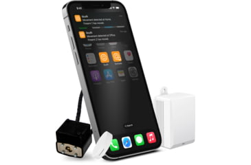 Image of Ocufii TagMe Secure Starter Package with Keyed Smart Trigger Lock, Black, TMS-P1-BLK