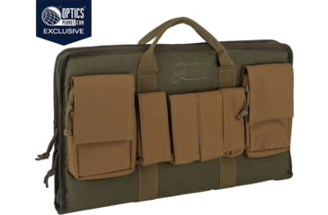 Image of OPMOD Voodoo Tactical Enlarged Pistol Case, OD/Coyote, OP-0098212000