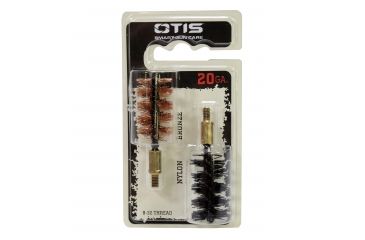 Image of Otis Technology Bore Brush, 2 Pack, Black, 20 ga, FG-520-NB
