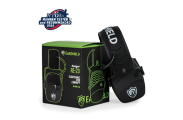 Image of Otis Technology EarShield Ranger Electronic Pro Earmuff, 23dB, Black, FG-ES23E-BK