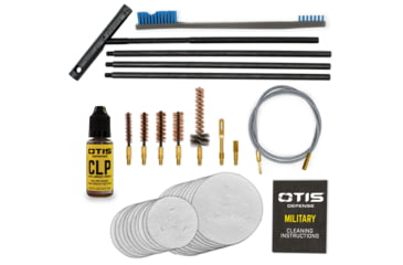 Image of Otis Technology Warrior Series Basic Weapons Cleaning Kit, 5.56/7.62mm Rifles, 9mm/.45cal Pistols, MFG-904-5794