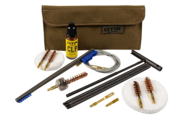 Image of Otis Technology Warrior Series Basic Weapons Cleaning Kit, 5.56/7.62mm Rifles, 9mm/.45cal Pistols, MFG-904-5794
