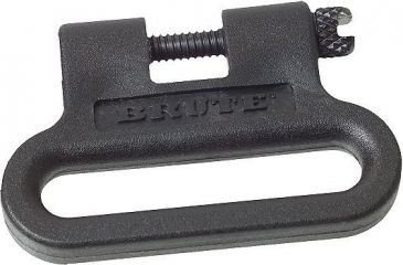Image of Outdoor Connection One Piece 1&quot; Black Sling Swivels BRT79200