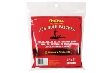 Image of Outers Bulk Patches - Bulk Patches .30-.50 Cal 225 Ct 42386