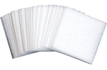 Image of Outers Synthetic Patches, Clam Packed - .30 Thru .45 Cal - 50 ea