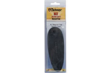 Image of Pachmayr Trap Recoil Pads XLT , Black w/ Black Base - Medium, 1.15 Thick