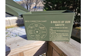 Image of Paladin Rifle Ammo Can, Green Metal, PE-AMMOCR-2038