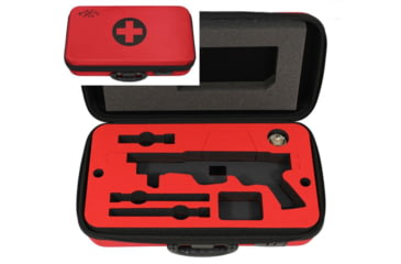 Image of Peak Case Ruger PC Charger Covert Case, 23in, Red, PeakPC