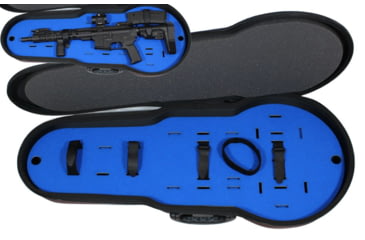 Image of Peak Case Tactical Violin Rifle/Pistol Case - Multi-Level, 34in, Black, PeakUtility1