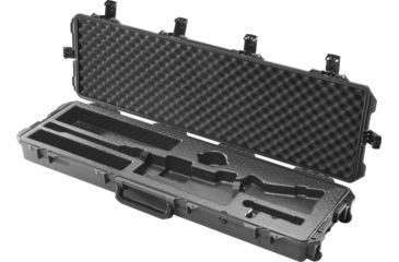 Image of Pelican Storm Cases iM3300 Storm Case with Molded Foam Interior for Rifles, Black, IM3300-00004
