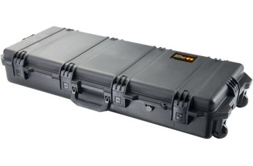 Image of Pelican Storm Cases IM3100-01000BLK Hardshell Protective Case w/Softshell Padded Rifle Case, Black, 474PWCDW3100BLKBLK