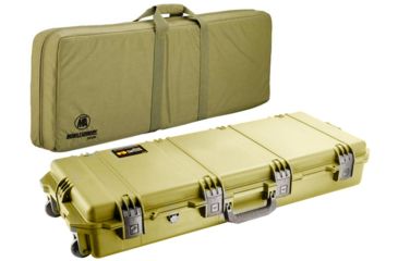 Image of Pelican Storm Cases IM3100 Case, Coyote Tan w/Coyote Tan Soft-Sided Bag 472PWCDW3100COYCOY