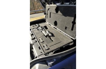 Image of Pelican Storm Cases iM3200 Dry Box w/Wheels, 44x14x6in Interior, Black, Solid Foam iM3200-00001