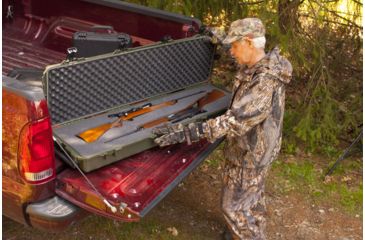 Image of Pelican Storm Cases iM3200 Dry Box w/Wheels, 44x14x6in Interior, Olive, Solid Foam iM3200-30001