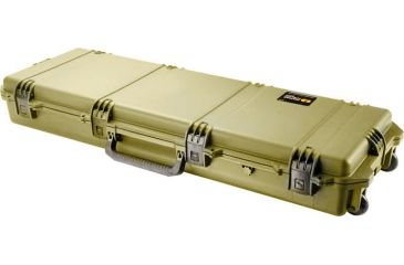 Image of Pelican Storm Cases iM3200 w/ Custom Foam for M16 - Tan 472PWCM163200TAN