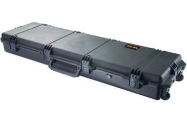Image of Pelican Storm Cases iM3300 Hard Gun Case w/Wheels and Foam, Black, iM3300-00001