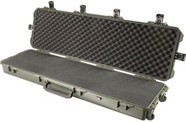 Image of Pelican Storm Cases iM3300 Hard Gun Case w/Wheels and Foam, Olive, iM3300-30001