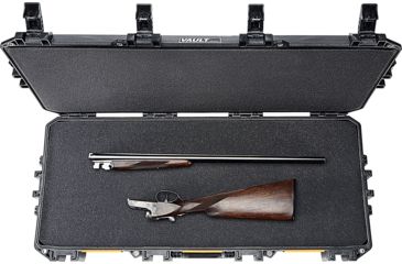 Image of Pelican VAULT V700 Case, Takedown Firearms, 36.5x14.5x6 inch Internal, 39.61x17.65x6.65 inch External Dimension, Black, VCV700-0000-BLK