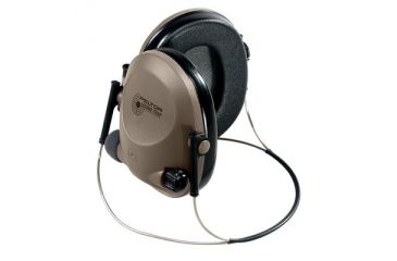Image of Peltor Electronic Headset, Boom Microphone, Black Cups, Neckband MT15H7B-07SV