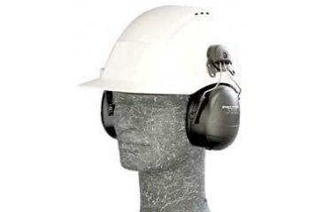 Image of Peltor Listen Only Headset, HT Series, Hard Hat, Black, HTM79P3E-49