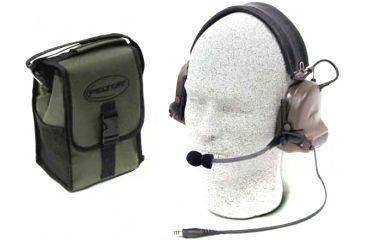 Image of 3M Peltor Dual MBITR Radio Com Tac II Kit 88019-00000 