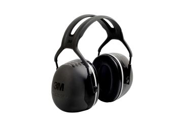 Image of Peltor Over-the-Head Earmuffs, Black, 10 EA/Case, One Size Fits Most XA007707871