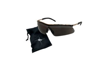 Image of Peltor Sport Metaliks Plus Shooting Eyewear, Black/Gold PEL9709900000