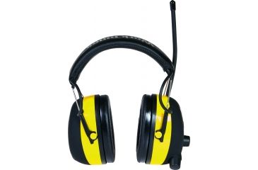 Image of Peltor WorkTunes Hearing Protector With Digital Tuning Yellow/Black
