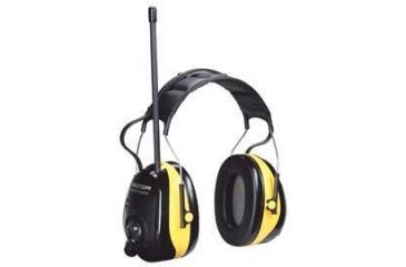 Image of Peltor Worktunes AM/FM Headset Yellow Hearing Protector HRX79A-GU