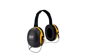 Image of Peltor X2B Behind-the-Head Earmuffs, Black, 10 EA/CS, Black, One Size Fits Most UU008197723