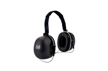 Image of Peltor X5B Behind-the-Head Earmuffs, Black, 10 EA/CS, Black, One Size Fits Most UU008197863