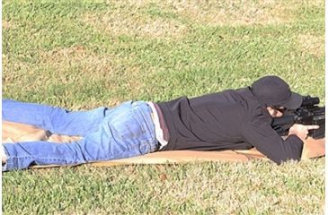 Image of Primary Arms Compact Shooting Mat - Flat Dark Earth - PAGSSMFDE, Black