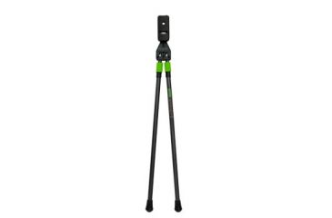 Image of Primos Hunting Polecat Magnum Kick Stand Gun Mounted Short Bi Pod, Gray 65486