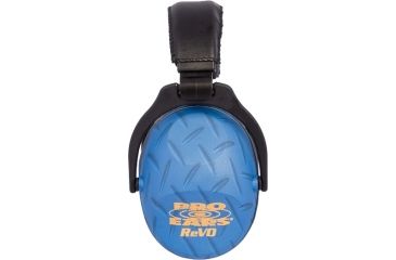 Image of Pro Ears ReVo26 Hearing Protectors, Blue Diamond Plate PE-26-U-Y-010