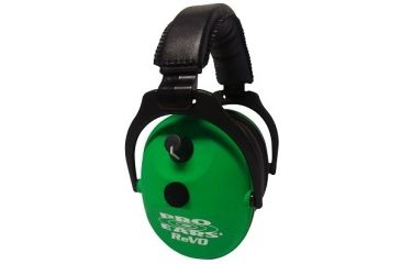 Image of Pro-Ears ReVO Electronic Passive Ear Muffs - Neon Green ER300-NG