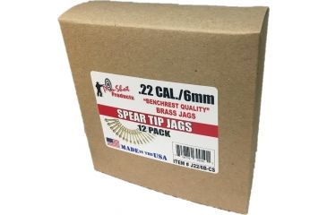 Image of Pro-Shot Spear Tip Cleaning Jag, .22 Cal/ 6mm, Pack of 12, J22/6B-CS