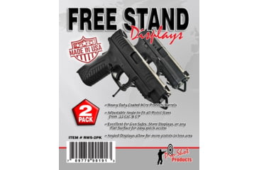 Image of Pro-Shot Free-Stand Pistol Display 2 Per Package