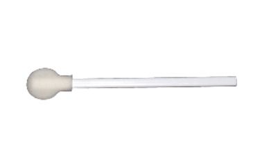 Image of Pro-Shot Pro-Shot Large Round Foam Cleaning Swab, Polypropylene Handle, 5 inch, 50-Pack, Black, FRND-50, White, FRND-50