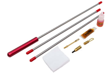 Image of Pro-Shot Rifle/Shotgun Gun Cleaning Kit - 3 Piece, .270 Cal. and Up, Stainless Steel, 36 in Length UV27K36