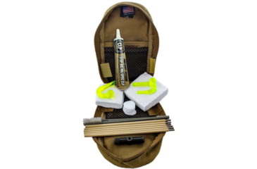 Image of Pro-Shot Tactical Team Universal Cleaning Rod System Molle Kit, Pistol &amp; Rifle, 9mm/.45 Cal./5.56mm/.30 Cal., Coyote, Universal, MCOY-UNIVERSAL