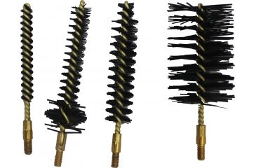 Image of Pro-Shot Pro-Shot Total Fouling Removal Brush Nylon Kit- .308 Cal / AR10, TFR-AR308, Black Bristles w/ Brass Core, TFR-AR308