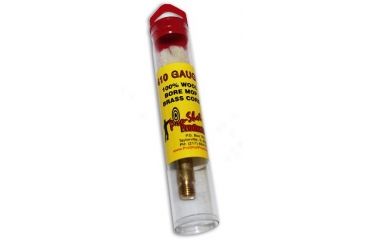 Image of Pro-Shot Pro-Shot Wool Shotgun Mop 410 Gauge, White w/ Brass Core, MP410