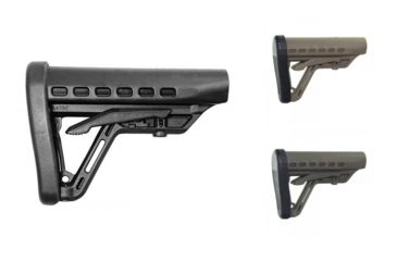 Image of ProMag Archangel Low-Profile AR-15 Buttstock,Commercial Tube, Black, Flat Dark Earth, Olive Drab
