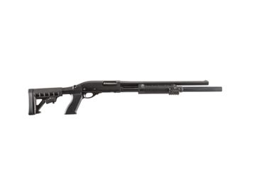 Image of ProMag Archangel Tactical Shotgun Stock System for Remington 870,20 Gauge w/Receiver Mount Shell Carrier,Polymer,Black, AA87020-SC