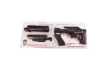 Image of ProMag Archangel Tactical Shotgun Stock System for Remington 870,20 Gauge w/Receiver Mount Shell Carrier,Polymer,Black, AA87020-SC