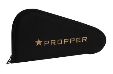 Image of PROPPER Polyester Logo 13in Pistol Rug, Black, 13 F56650A00113